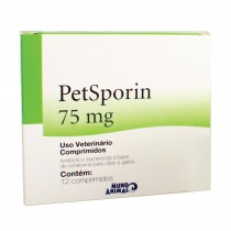 Petsporin 75 mg - 12 comp Petsporin 75 mg - 12 comp